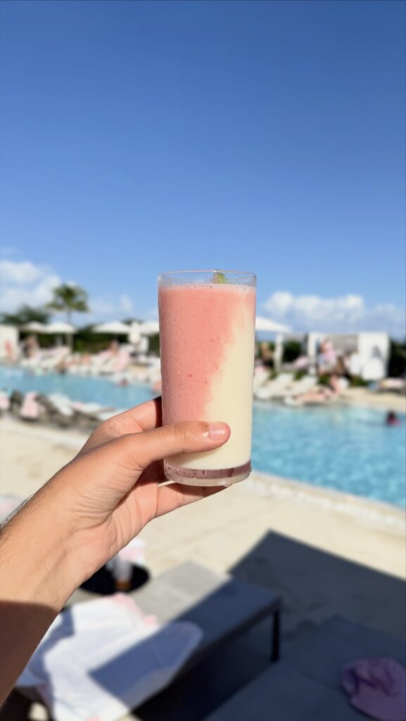 Miami Vice - Piña Colada com Morango