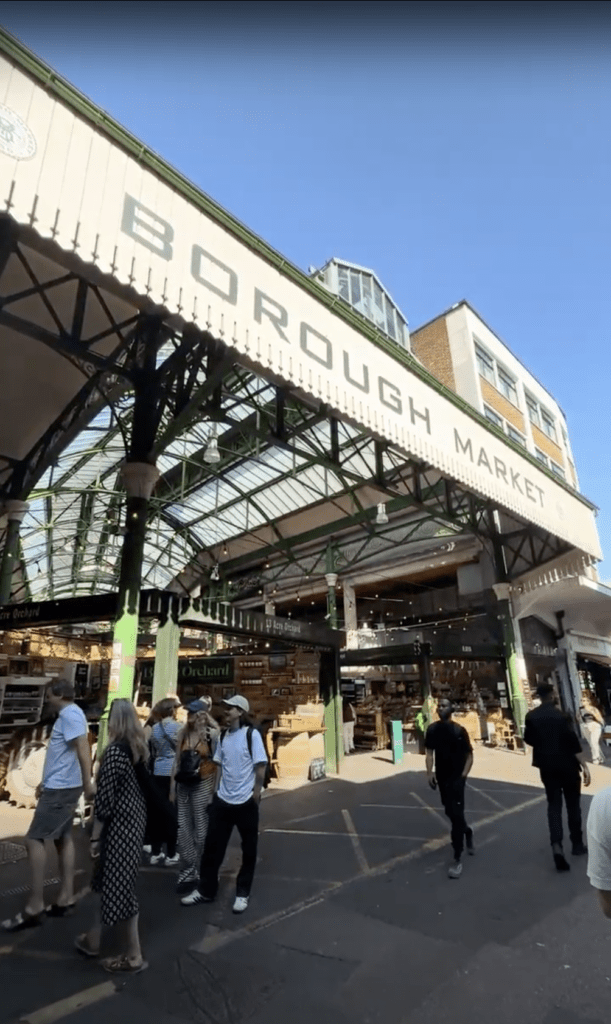 Fachada do Borough Market