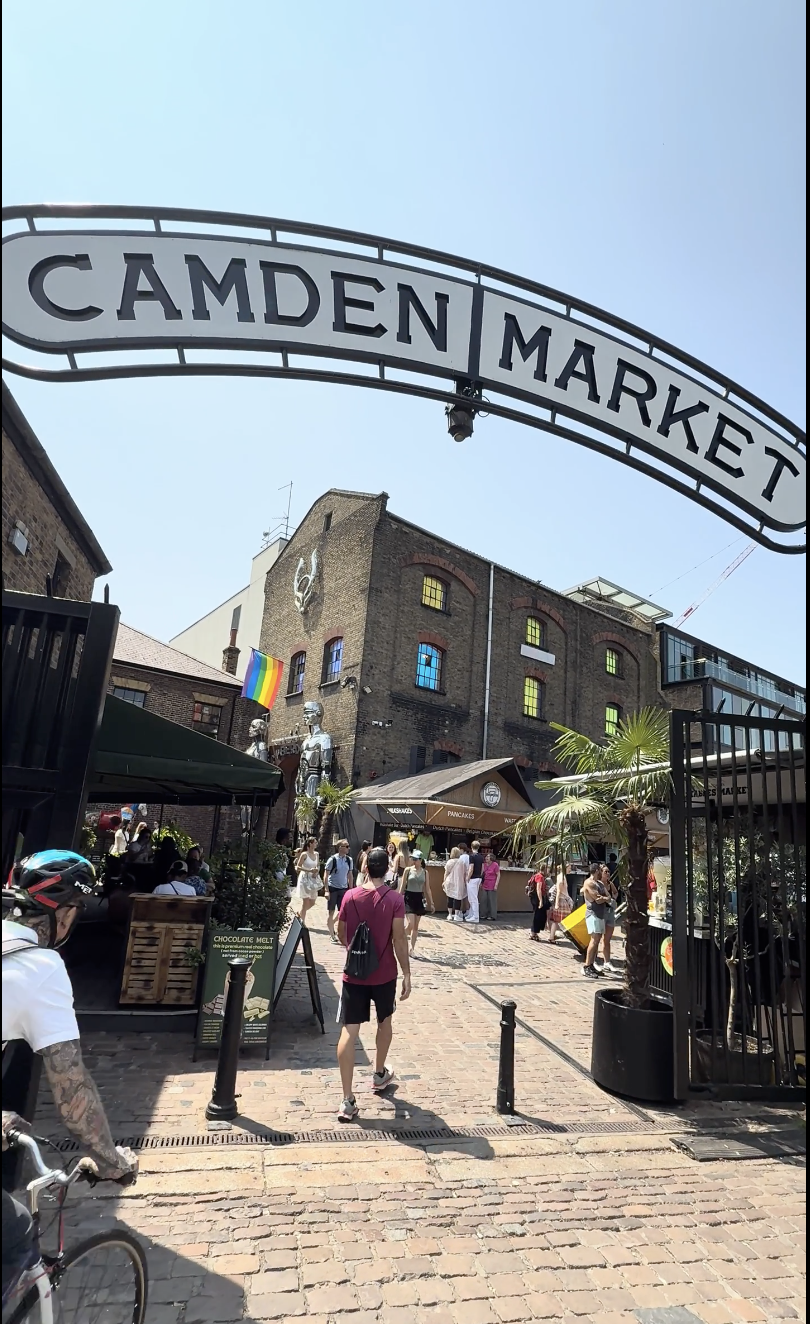 Fachada do Camdem Market