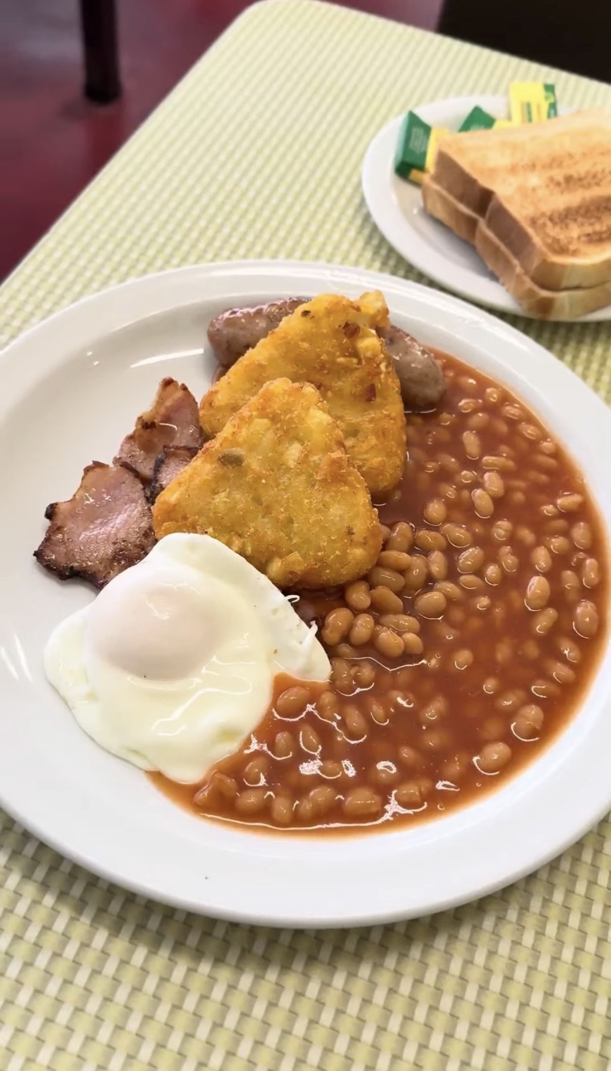 Set of Breakfast do Regency Café em Londres
