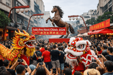 Ano novo Chinês 2026 na Liberdade