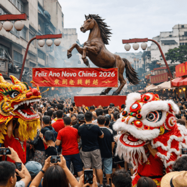 Ano novo Chinês 2026 na Liberdade
