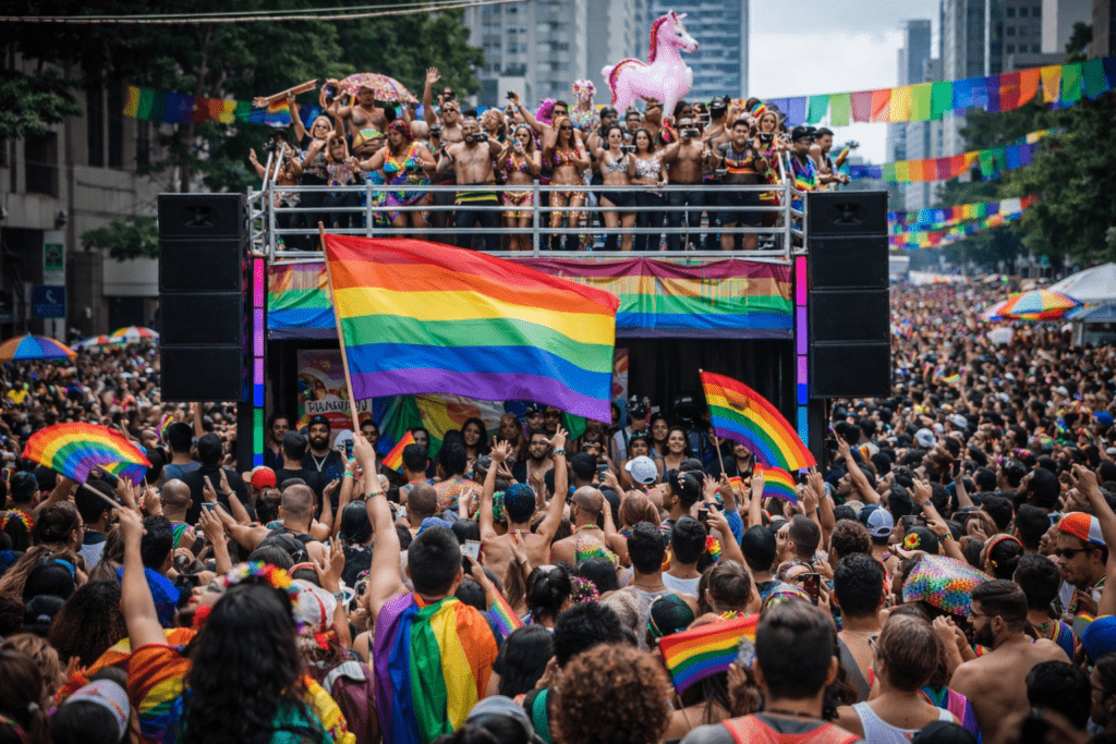 Trio Elétrico no Carnaval em São Paulo 2026