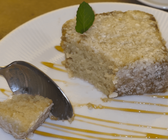 Bolo gelado de coco do Taglia
